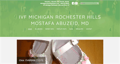 Desktop Screenshot of michiganinfertilityexpert.com